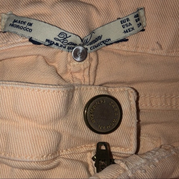 Zara Light Pink Denim Skinny Jeans Size 8 - Picture 5 of 8